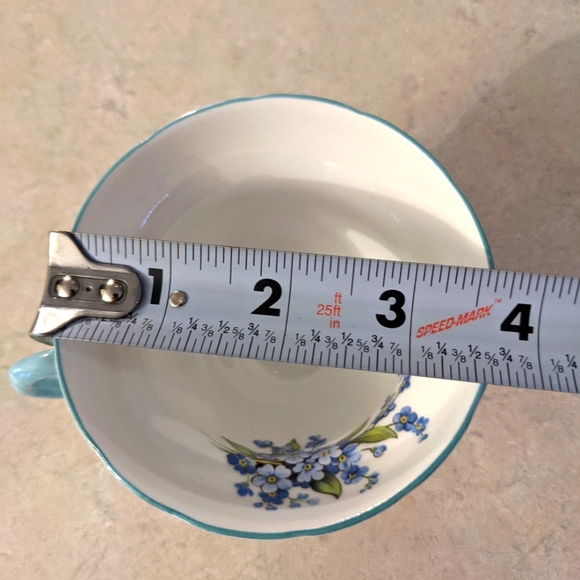 forget me not ROSINA made in England Bone China Tea cup - Picture 2 of 6